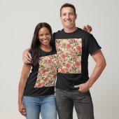 Frühlingswilde Rose: Aquarellmuster. T-Shirt (Unisex)