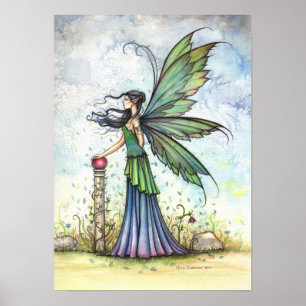 Frühlingswind Feen Kunst Poster Druck