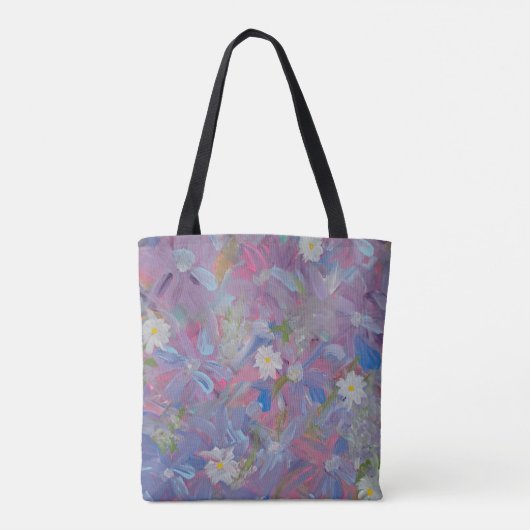 Frühlingswonderland Floral Totbeutel Tasche (Rückseite)