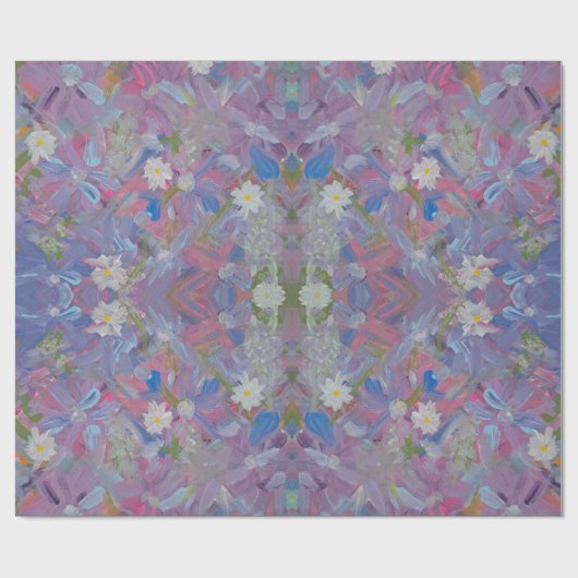 Frühlingswonderland Geschenkpapier (Flach)