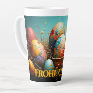 Frühlingszauber mit Ostereiern Milchtasse