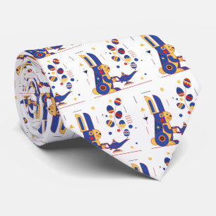 Frühlingszauber zum Ostermuster Krawatte