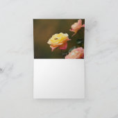 Frühlingszeit Dankeskarte (Innenseite)