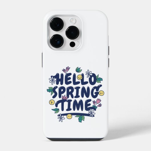 FRÜHLINGSZEIT FOLLOWER ZITAT iPhone HÜLLE (Rückseite)