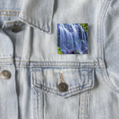 Frühlingszeit Frischwasser, das über Moos fließt Button (Beispiel)