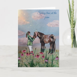 Frühlingszeit im Betrieb Nummer drei Einladung