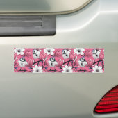 Frühlingszeit in Rosa Autoaufkleber (Auf Auto)