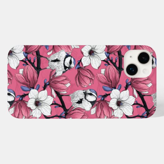 Frühlingszeit in Rosa Case-Mate iPhone Hülle (Rückseite (Horizontal))