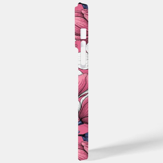 Frühlingszeit in Rosa Case-Mate iPhone Hülle (Rückseite / Links)