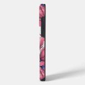 Frühlingszeit in Rosa iPhone Hülle (Linke Seite)