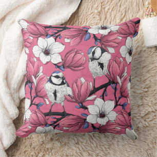 Frühlingszeit in Rosa Kissen
