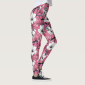 Frühlingszeit in Rosa Leggings (Rechts)