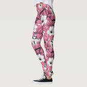 Frühlingszeit in Rosa Leggings (Links)