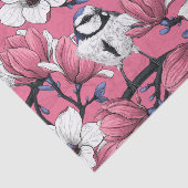 Frühlingszeit in Rosa Seidenpapier (Ausschnitt)