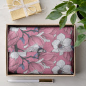 Frühlingszeit in Rosa Seidenpapier (Geschenk)