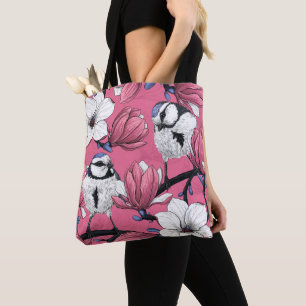 Frühlingszeit in Rosa Tasche