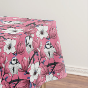 Frühlingszeit in Rosa Tischdecke