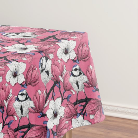 Frühlingszeit in Rosa Tischdecke (Beispiel)