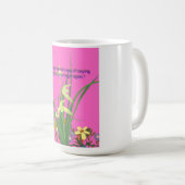 FRÜHLINGSZEIT  KAFFEETASSE (VorderseiteRechts)