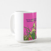 FRÜHLINGSZEIT  KAFFEETASSE (Vorderseite Links)