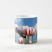 Frühlingszeit Kaffeetasse (Mittel)