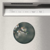 Frühlingszeit. Makro-Tau Magnet (In Situ (Geschirrspüler))