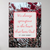 Frühlingszeit Sakura Poster (Vorne)