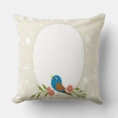 Frühlingszunge Kissen (Vorderseite)