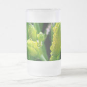 Frühlingszwiebeln Mattglas Bierglas (Mittel)