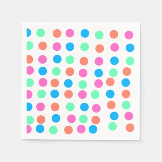 Frühlingszwiebeln Serviette (Vorderseite)