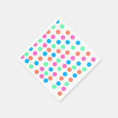 Frühlingszwiebeln Serviette (Ecke)