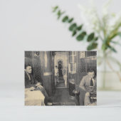 Frühluftfahrt, Fluggäste, Flugzeug, Vintag Postkarte (Stehend Vorderseite)