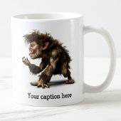 Frühmorgendliche innere Bestie entfesselt Kaffeetasse