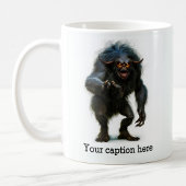 Frühmorgendliche innere Bestie entfesselt Kaffeetasse