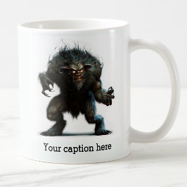 Frühmorgendliche innere Bestie entfesselt Kaffeetasse