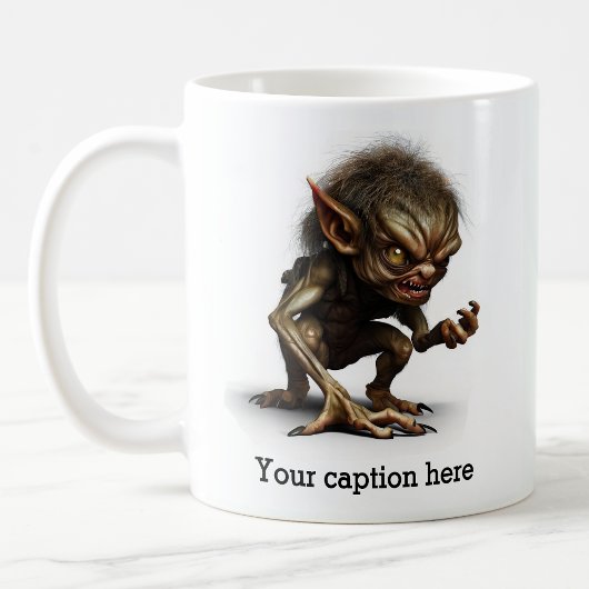 Frühmorgendliche innere Bestie entfesselt Kaffeetasse