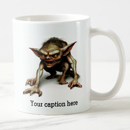 Frühmorgendliche innere Bestie entfesselt Kaffeetasse