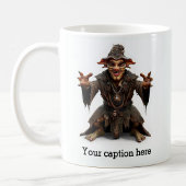 Frühmorgendliche innere Bestie entfesselt Kaffeetasse