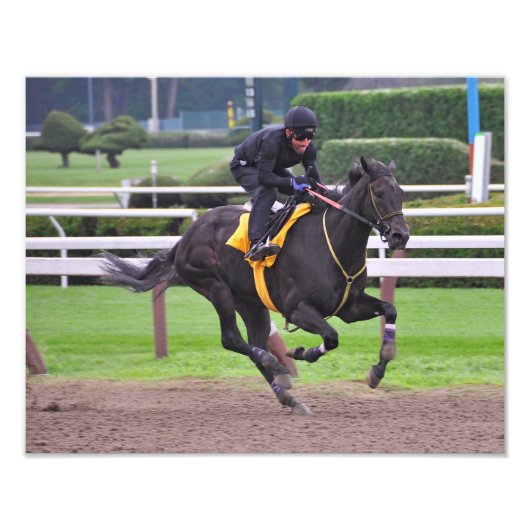 Frühmorgendliche Workouts in Saratoga Fotodruck (Vorne)