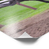 Frühmorgendliche Workouts in Saratoga Fotodruck (Ecke)