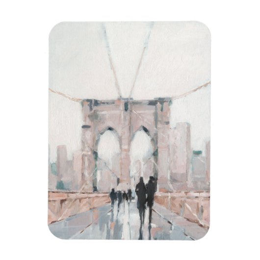 Frühmorgendlicher Spaziergang - New York Magnet (Vertikal)