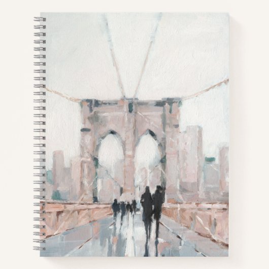 Frühmorgendlicher Spaziergang - New York Notizblock (Vorderseite)