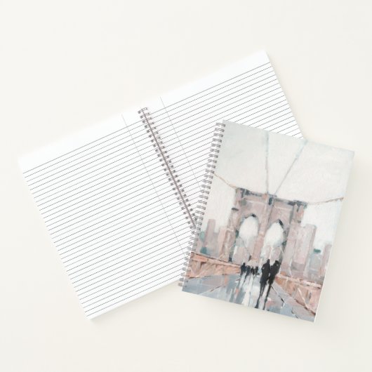 Frühmorgendlicher Spaziergang - New York Notizblock (Innenseite)
