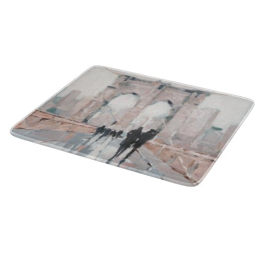 Frühmorgendlicher Spaziergang - New York Schneidebrett (Ecke)