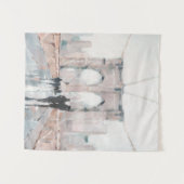 Frühmorgendlicher Spaziergang - New York Wandteppich (Vorderseite (Horizontal))