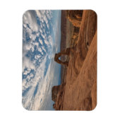 Frühmorgens am delikaten Bogen Magnet (Vertikal)