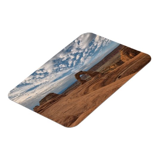 Frühmorgens am delikaten Bogen Magnet (Linke Seite)