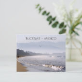Frühmorgens Bucerias Beach Mexiko Postkarte (Stehend Vorderseite)