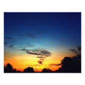 Frühmorgens Fotodruck (Vorne)