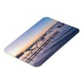 frühmorgens landschaftlicher See in chapala mexico Magnet (Linke Seite)